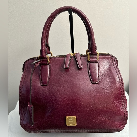MCM Handbags - MCM Satchel Rare Purple!!! EUC